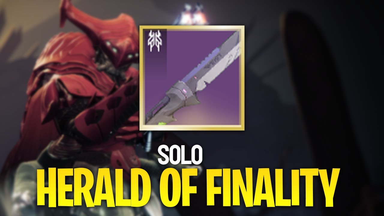 Solo Herald of Finality - Salvation´s Edge Raid (1 Phase - Sword Bug) | Destiny 2