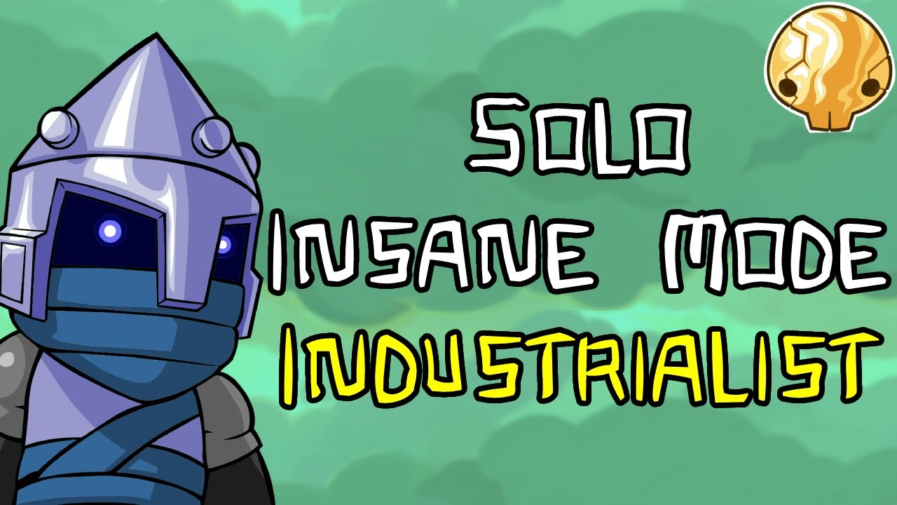 Castle Crashers - Solo Insane Mode as Industrialist (No Potions) (No Deaths)