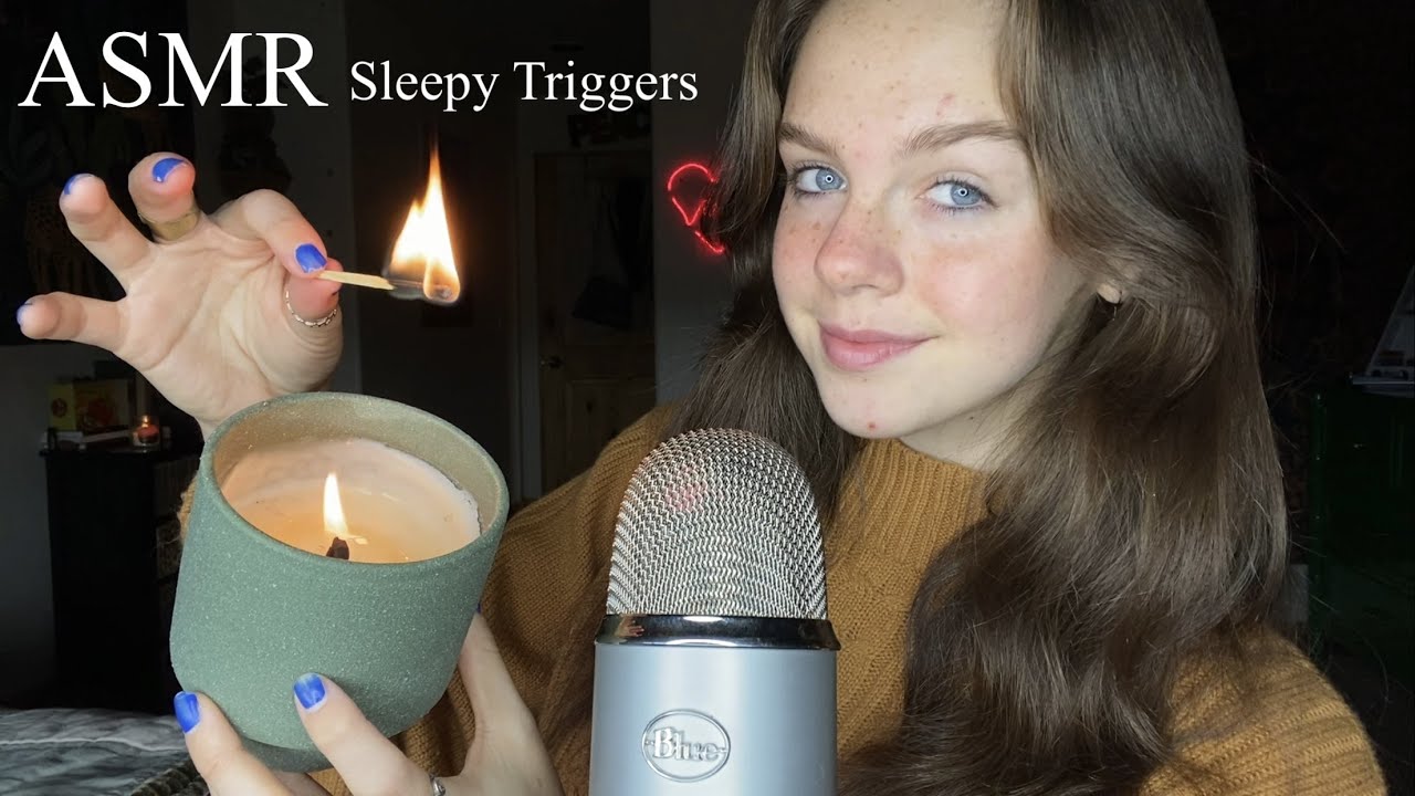 ASMR Sleepy Triggers (Lotion,Mic Scratching, Tapping)
