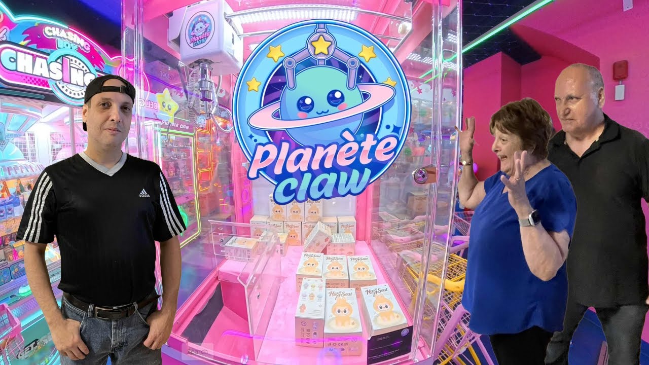 Playing Claw Machines & Trying To Win A Labubu At Claw Planet In Montreal