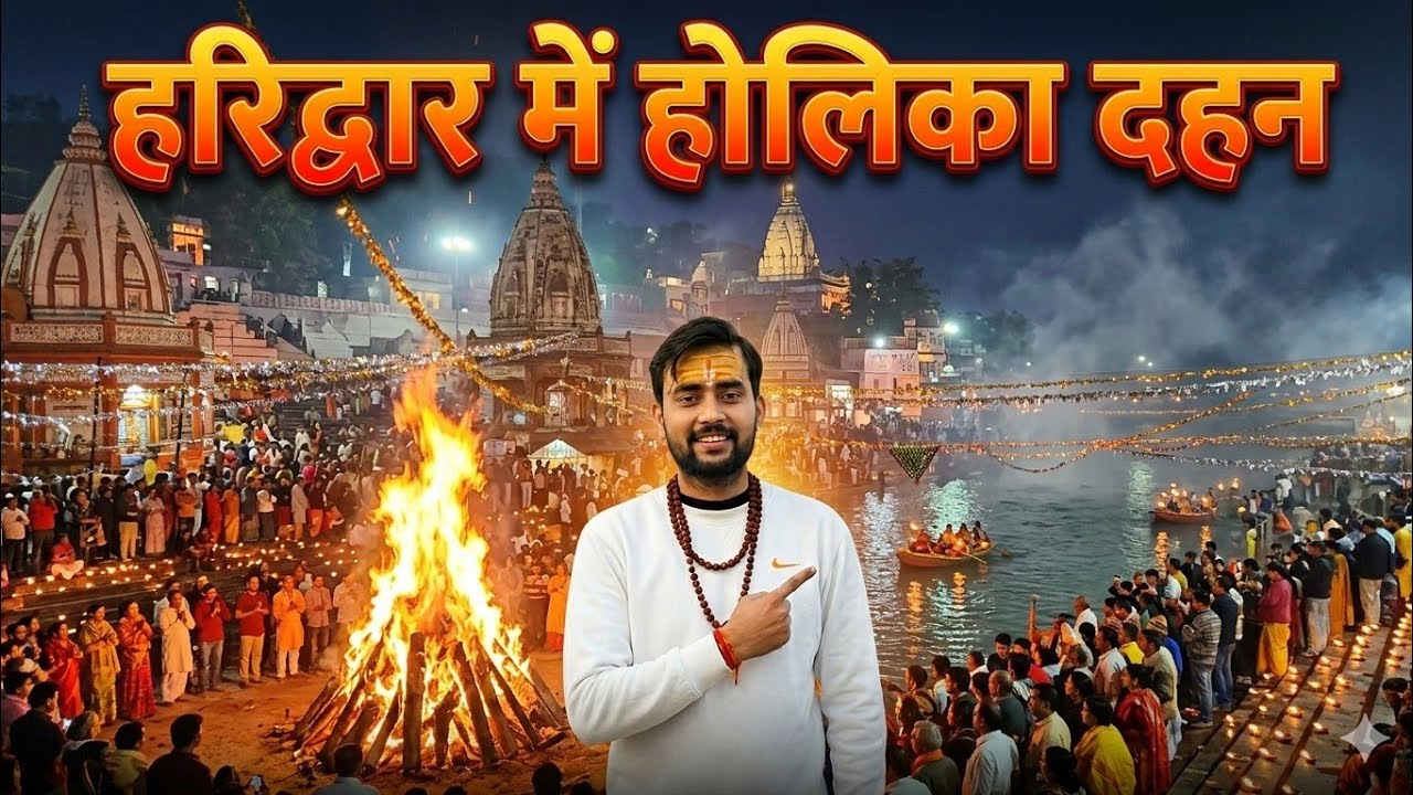 Haridwar me holika dahan | Haridwar | Rishikesh | Ajay Rajawat 
