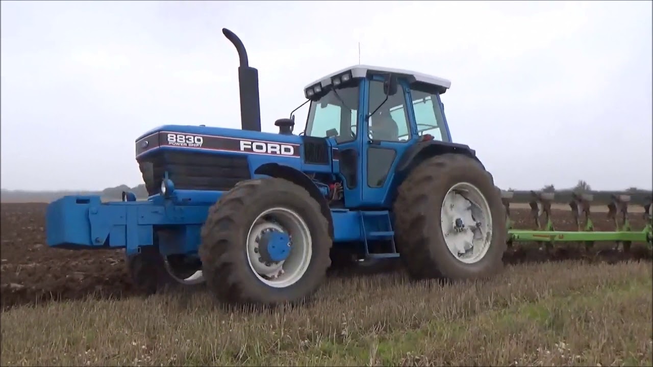 BIG POWER FORD 8830 POWERSHIFT !