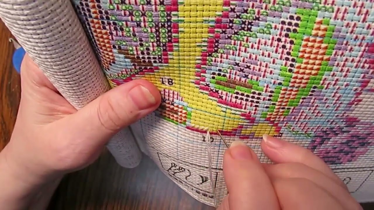 Учебное пособие — Начинаем мой набор для вышивки крестиком с Seven Great #sevengreat #crossstitch
