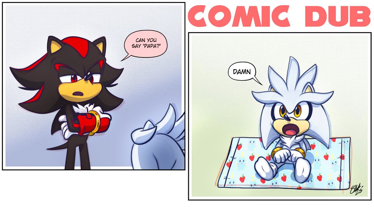 Silver's First Words - Sonic 10 Years Later Comic Dub Comp