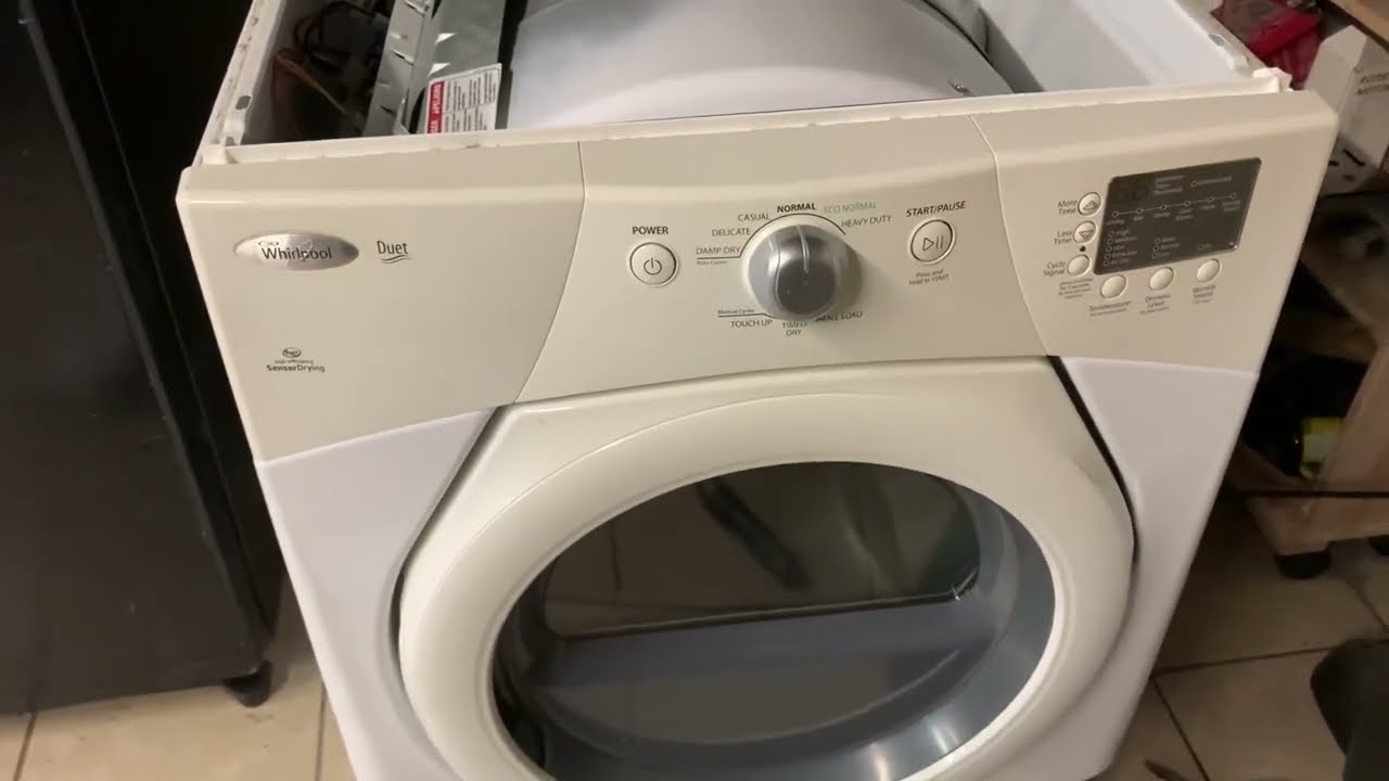 Secadora prende pero no arranca