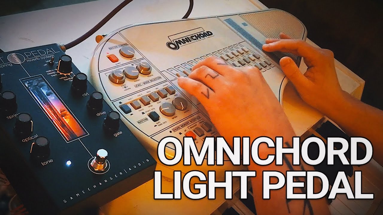 Omnichord with LIGHT Pedal