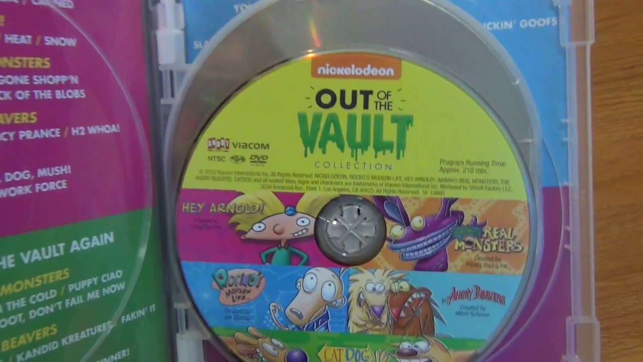 Nickelodeon Out of the Vault Fantastic 4-Pack Shout! Factory DVD Unboxing