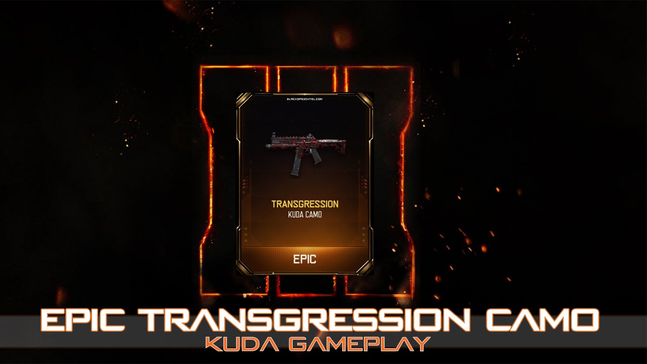 Epic Transgression Camo 59-18 Kuda Gameplay
