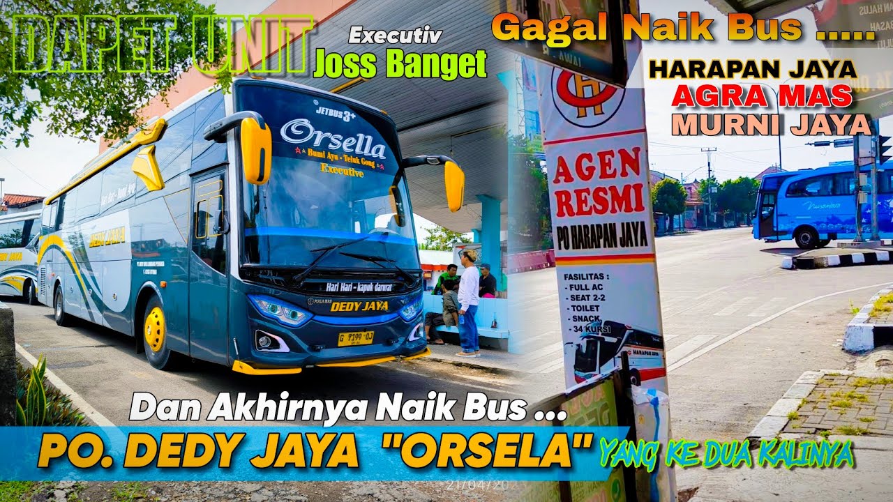 GAGAL NAIK BUS INCARAN, MALAH DAPET UNIT JOSS BANGET‼️ Trip Brebes - Kalideres With Dedy Jaya Orsela