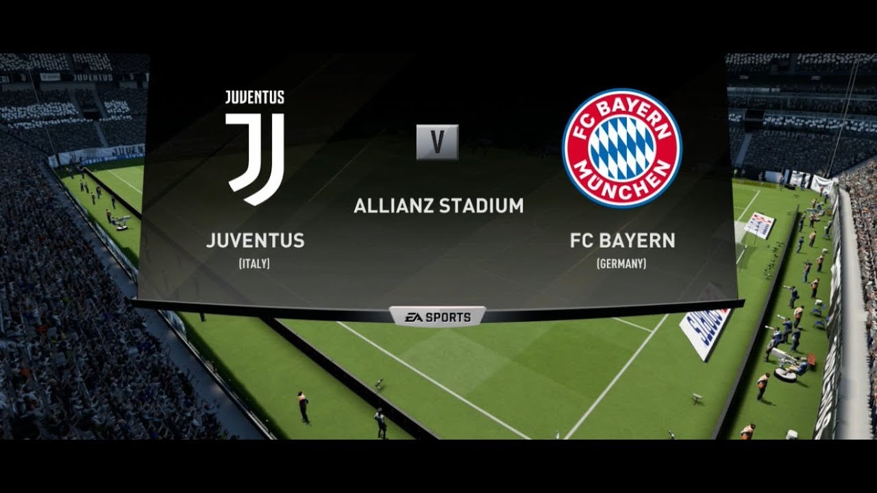 FIFA 19 JUVENTUS V BAYERN MUNICH XBOX ONE S / PS4 GAMEPLAY