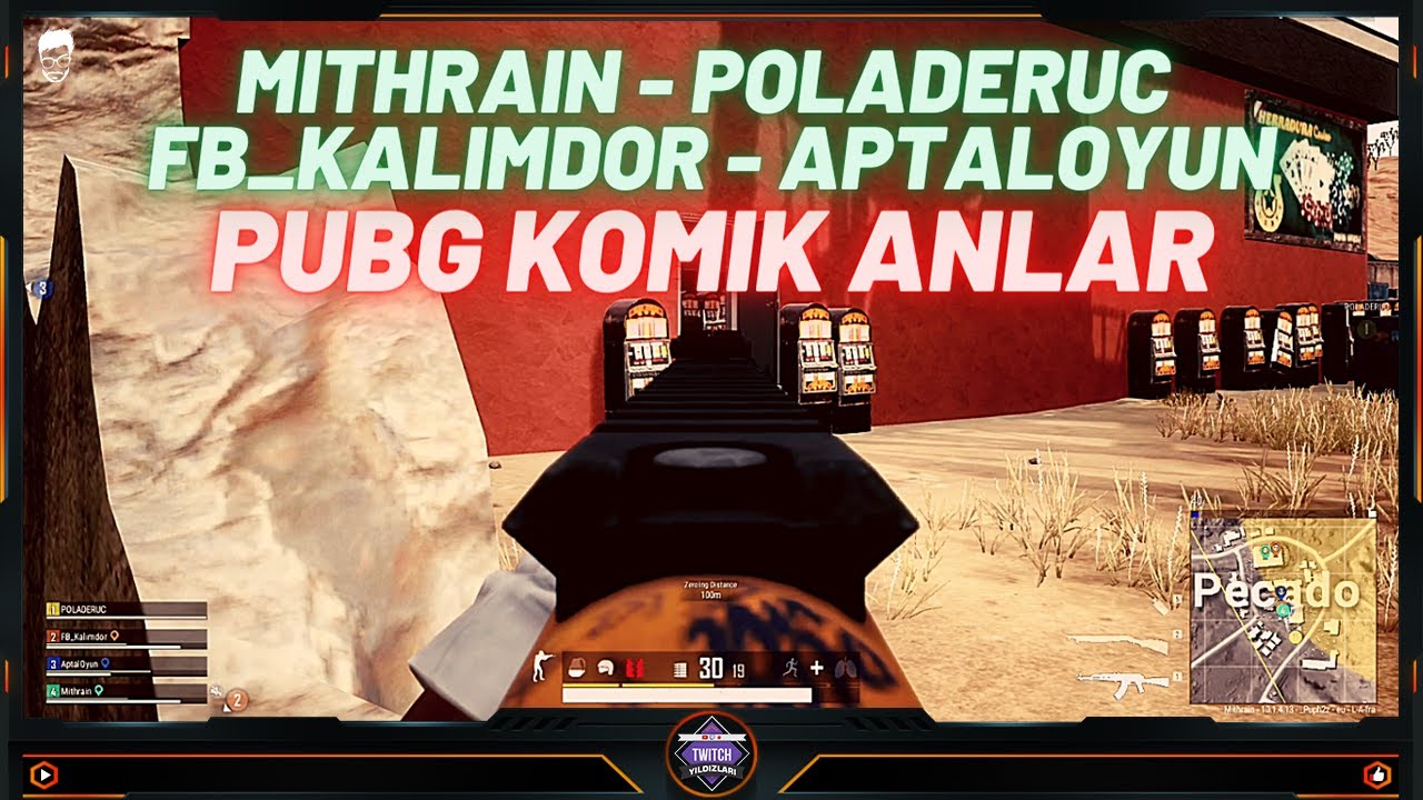 Mithrain - w/ Poladeruc, FB_Kalimdor, AptalOyun [Pubg Komik Anlar]
