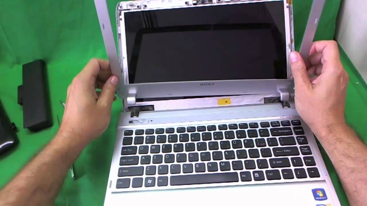 Sony Vaio S Series VPCS Laptop Screen Replacement Procedure