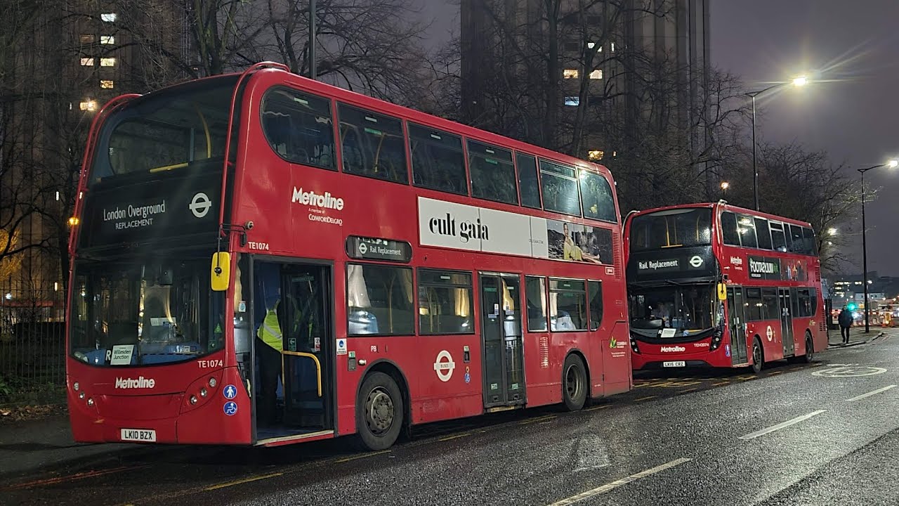 *Limp Mode* | ADL E400 ZF w/ Topodyn | TE1074 (LK10BZX) | Metroline London | Route LO-R
