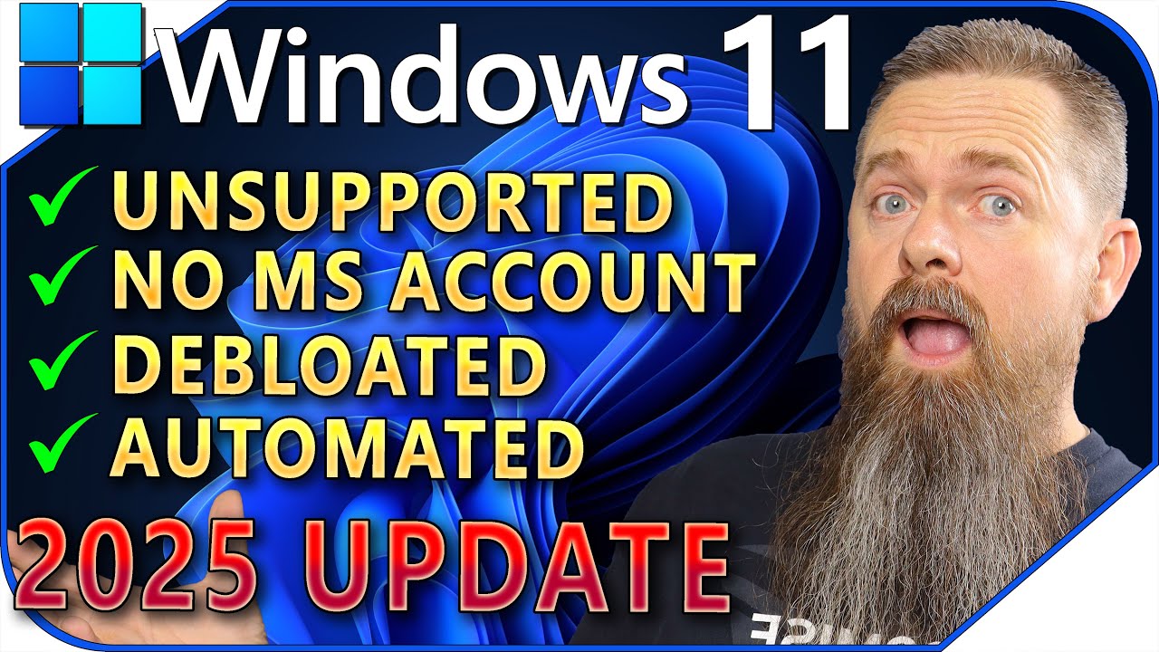 How To Make An Automated Windows 11 Install USB, Updated for 2025.