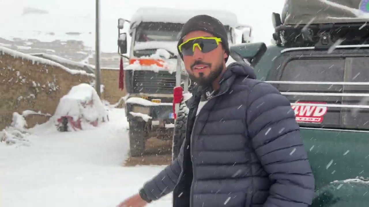 گیر ماندیم در بند امیر! ❄️ موتر در برف فرو رفت – آفرود پرماجرا! 🚙
