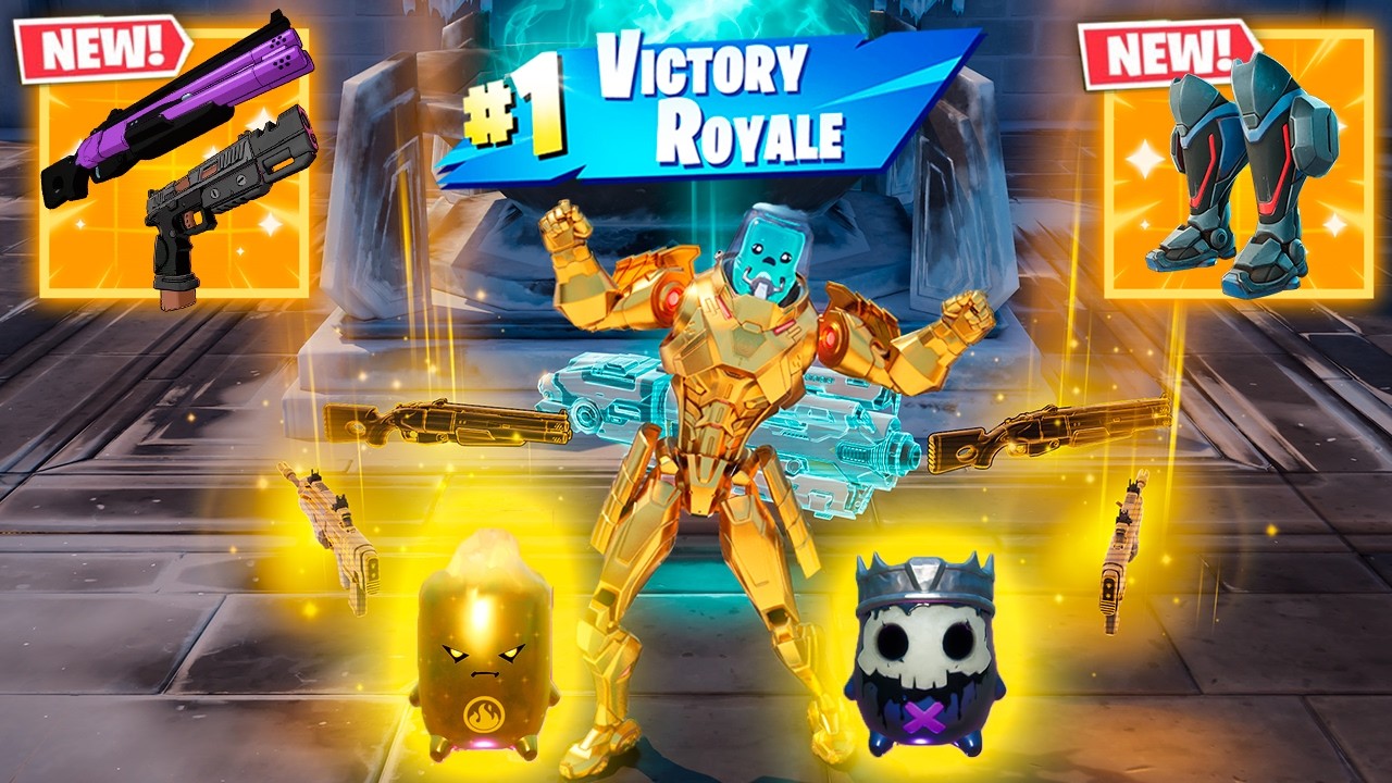 GOLDEN GUARDIAN vs NEW MYTHIC'S CHALLENGE (NEW!! Fortnite Chapter 7 Season 3)