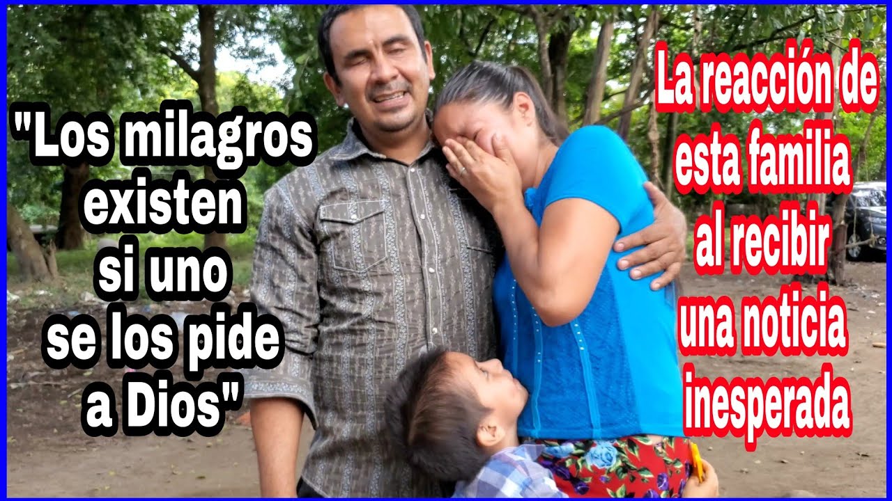 Esta familia llora de felicidad al recibir esta buena noticia 🙏 Un sueño se convierte en realidad