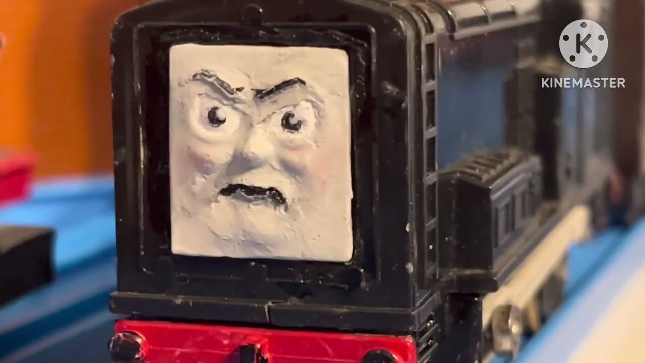 ディーゼルがやってきた(貨車破壊シーンリメイク)