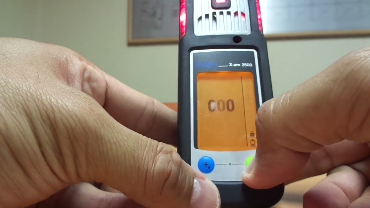 CALIBRATION OF XAM 2500|GASDETECTOR|CALIBRATION