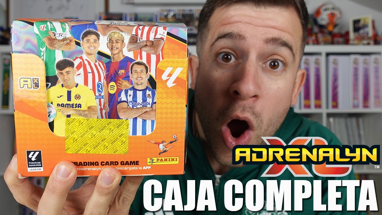 ME SALE LA MEJOR MOMENTUM!! CAJA de 50 SOBRES de ADRENALYN XL 2025-26 LIGA EA SPORTS
