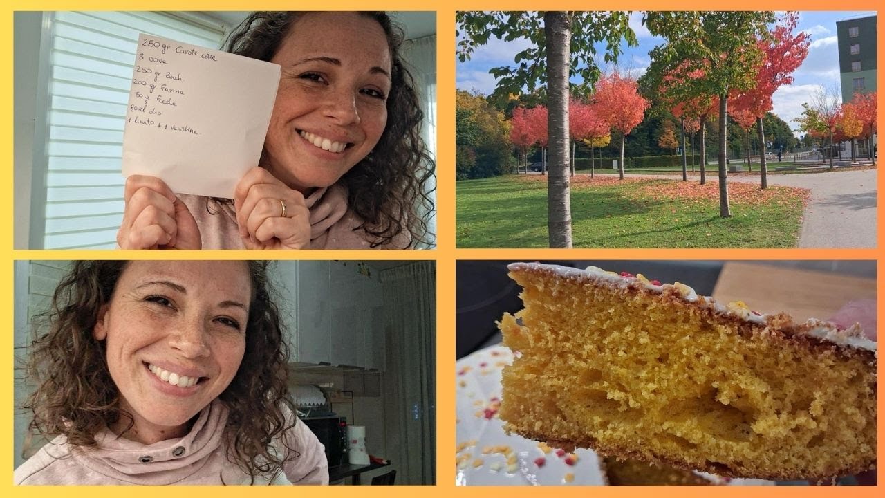 VLOG: Autunno, attivitá, decorazioni e torta di carote cotte