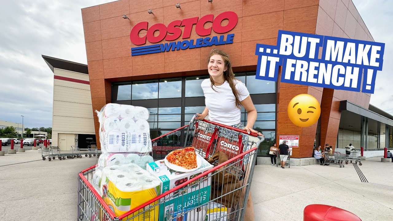 COME WITH ME TO COSTCO IN FRANCE | tour and prices