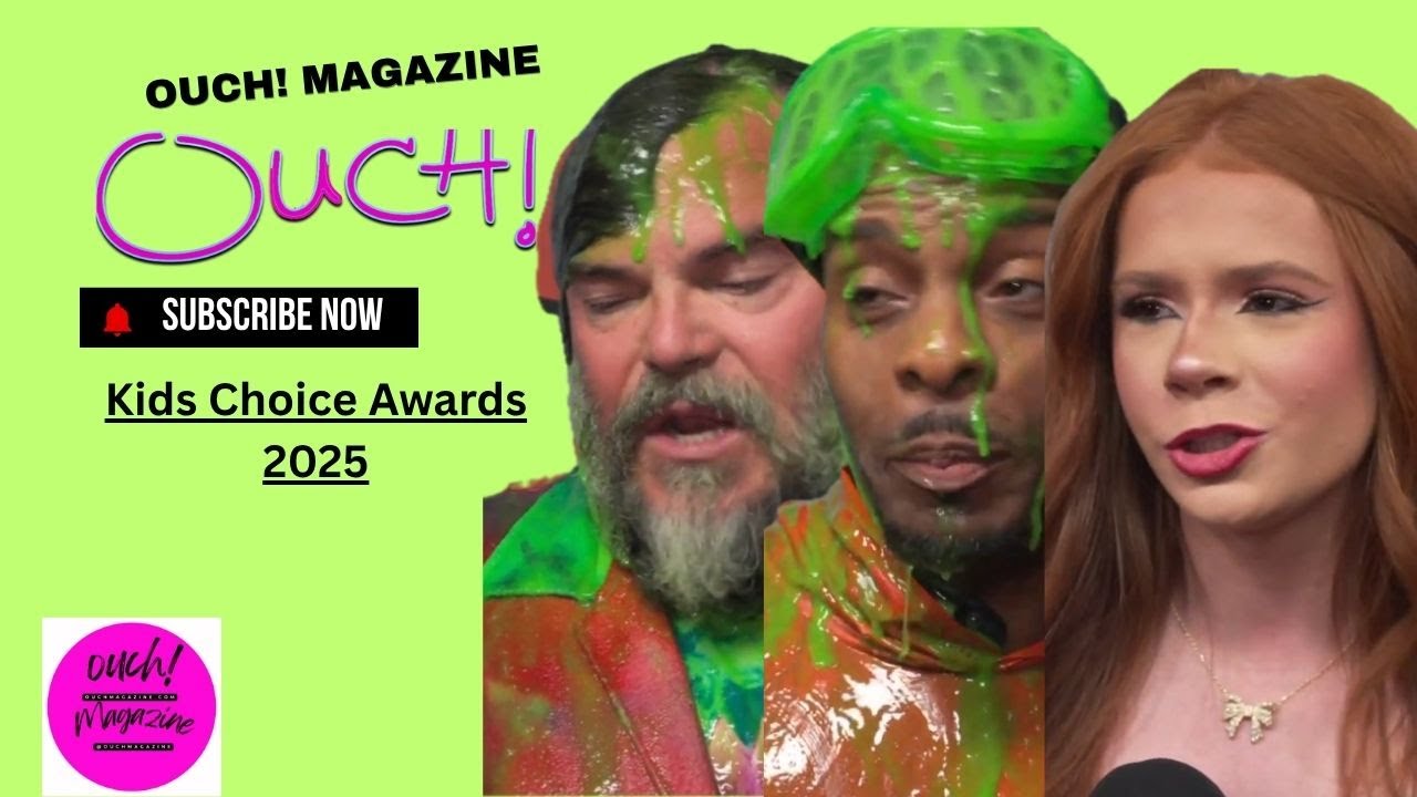 [THE KIDS CHOICE 2025 WINNERS]   MACHINE GUN KELLY,  TYLA , JACK BLACK  | OUCH MAGAZINE