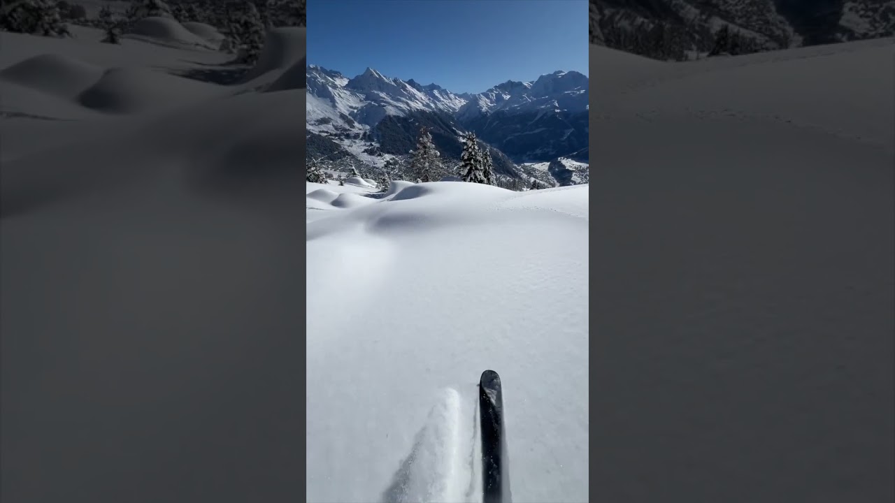 Powder Basics, How to ski Powder