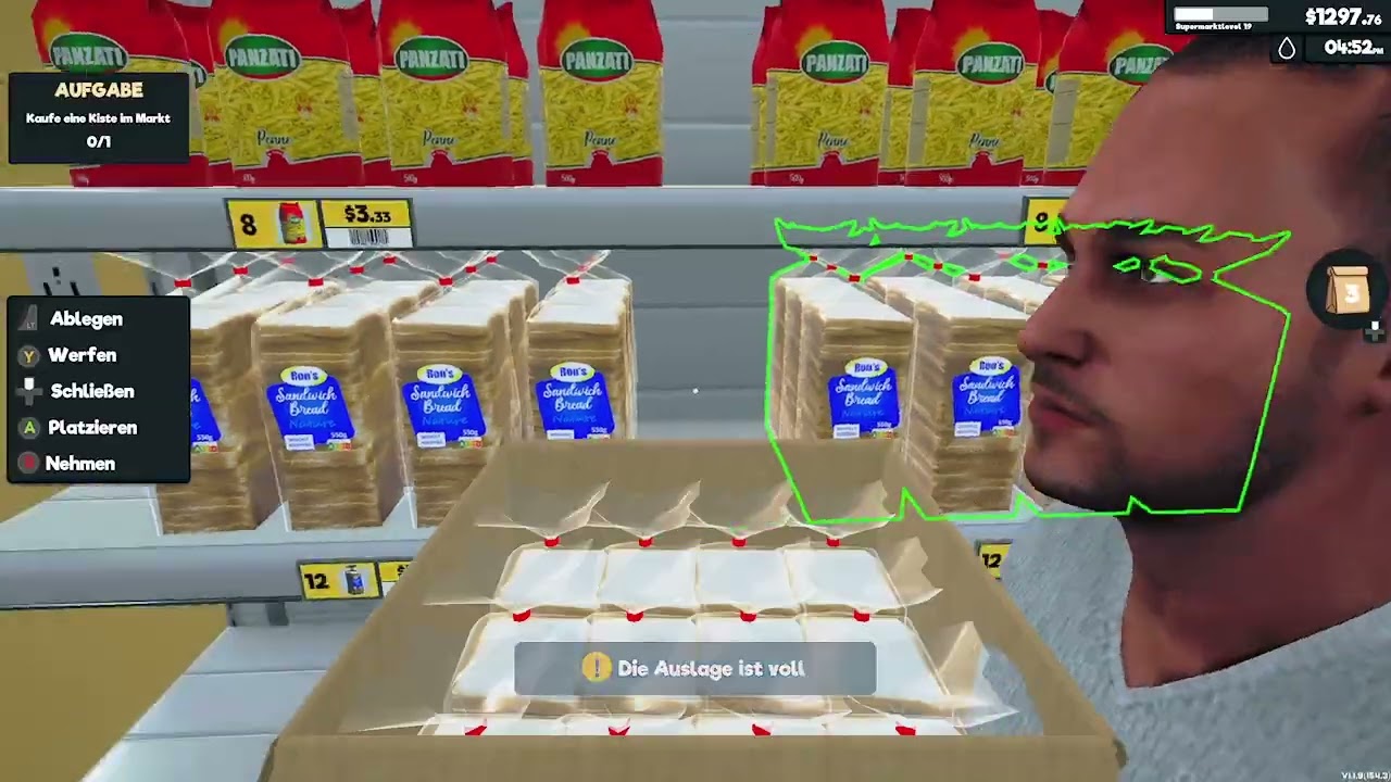Supermarket Simulator : Billig Das Willig , Der Laden in 09... Es bricht das Absurde Chaos aus (F1)
