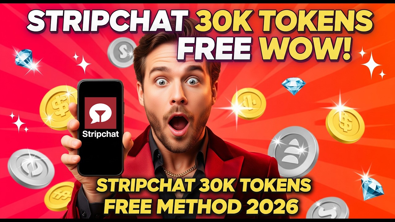 Stripchat Tokens Free Hack 😳 How to get free Stripchat Tokens in 2026 ✔️