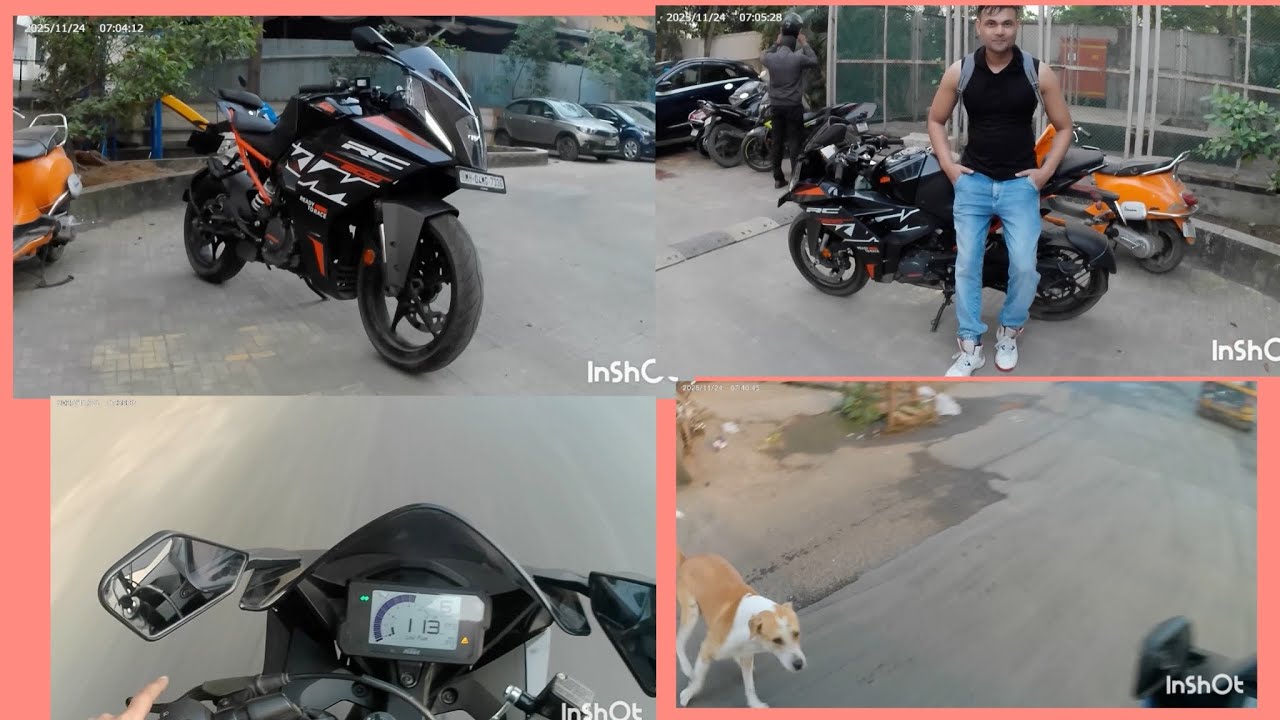 Ktm RC 200 top speed test | mumbai traffic in early morning | street dogs ki maa ki aankh