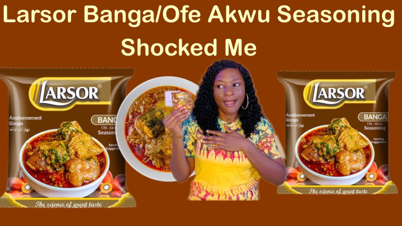 Я впервые попробовал приправу Larsor Banga/Ofe Akwu | Вкус, аромат и результат