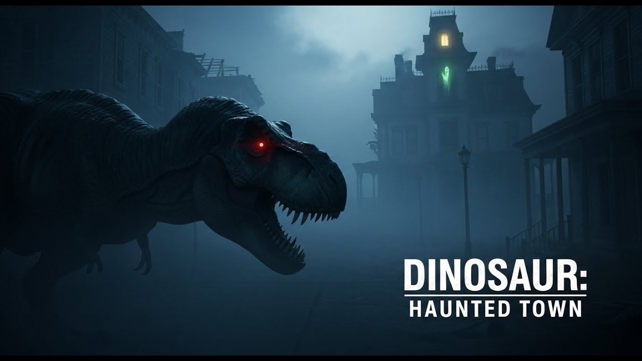 5 Terrifying Jumpscares in Dinosaur: Haunted Town (Don't Play Alone!)