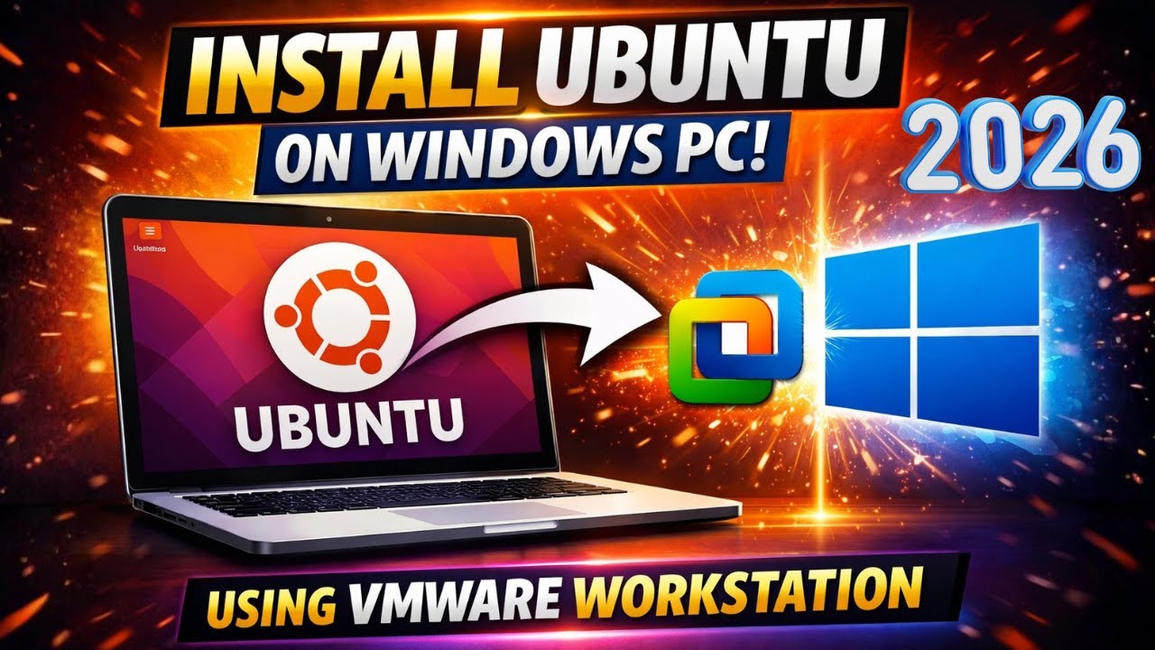 How to Install Ubuntu 24.04.3 LTS on VMware WorkStation On Windows 11 (2026)