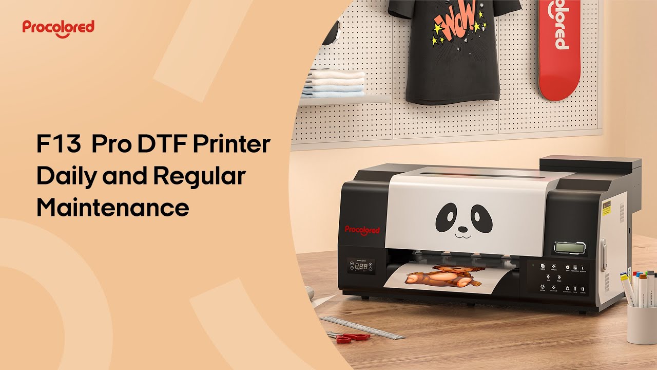 F13  Pro DTF Printer Daily and Regular Maintenance