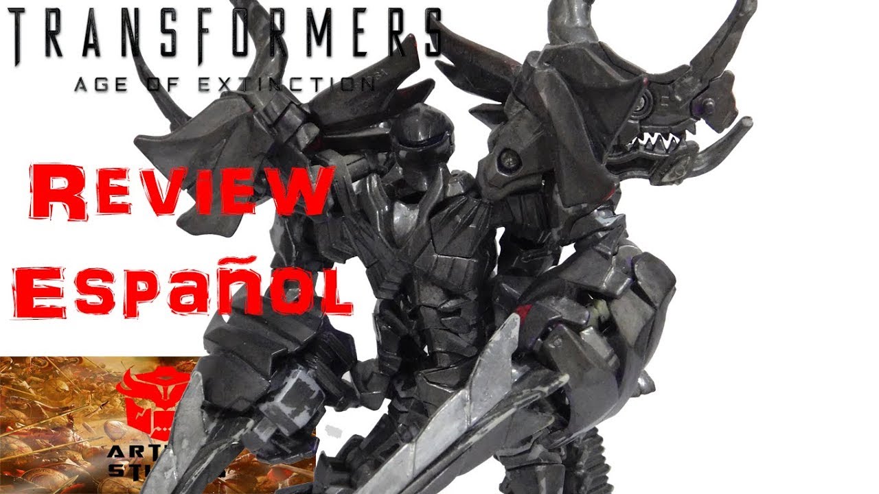 Transformers Age Of Extinction Deluxe Class Dinobot Slug (Slag)  ¡CUSTOM!/ Review Español