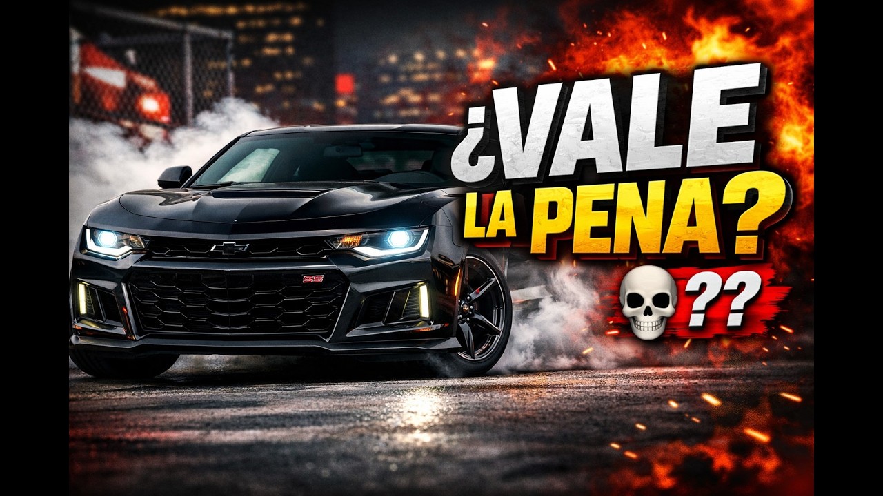 Así es nuestro NUEVO Chevrolet Camaro LT1 SS 🏁 ¿Vale la pena?