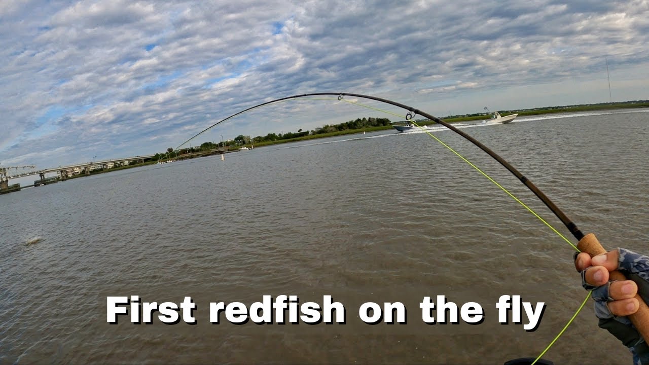 Trying To Catch My First Redfish On The Fly Ever