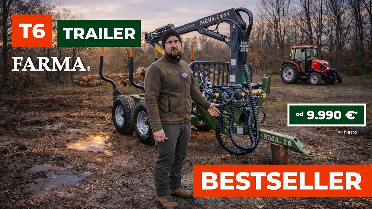 Farma T6 trailer = Bestseller! Od 9.990 € | ScandiForest