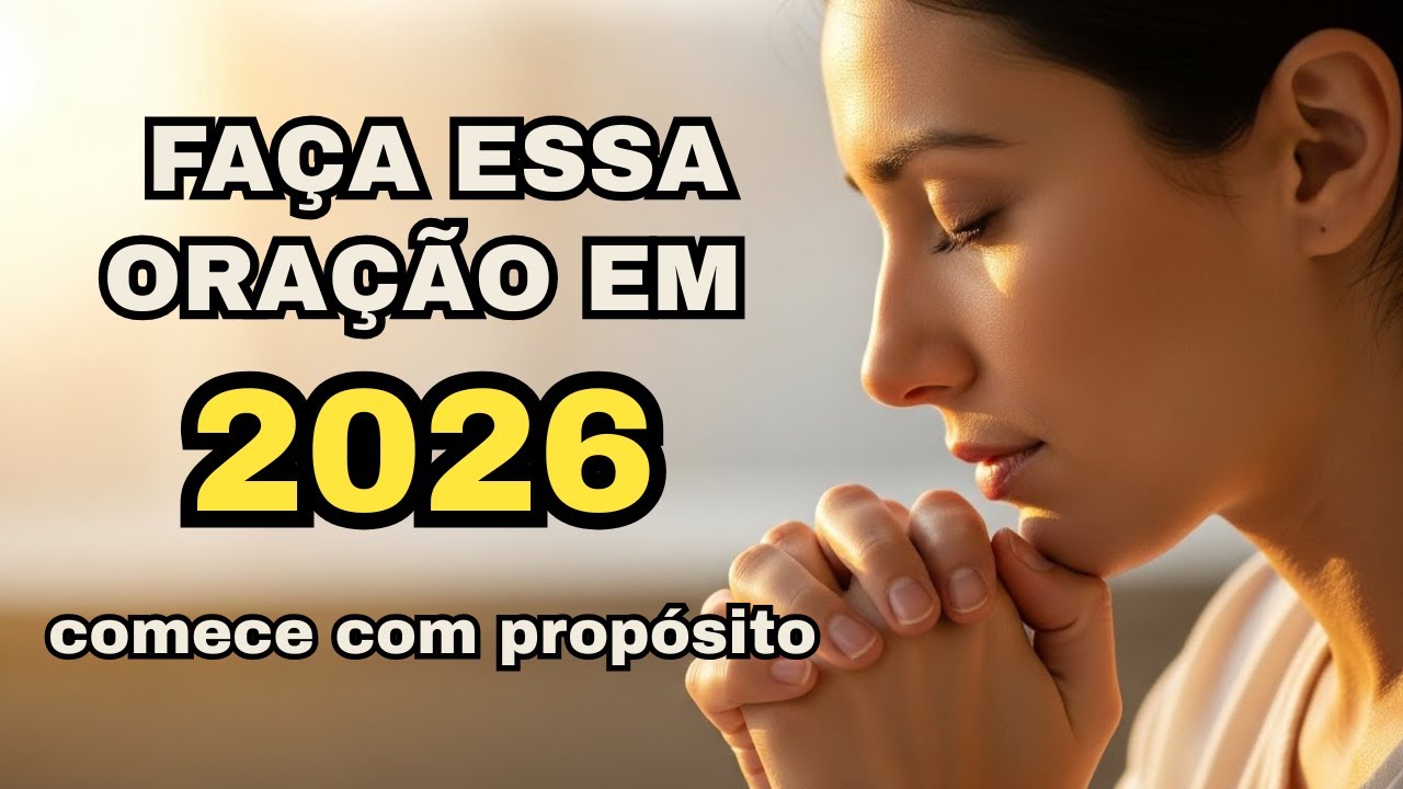 COMECE 2026 COM PROPÓSITO | Uma Oração para um Ano Guiado por Deus