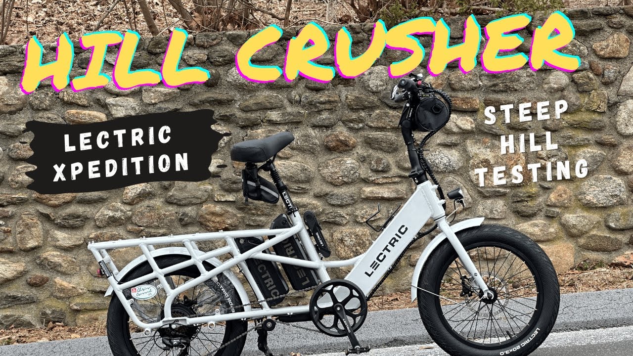 Lectric Xpedition Crushes Hills
