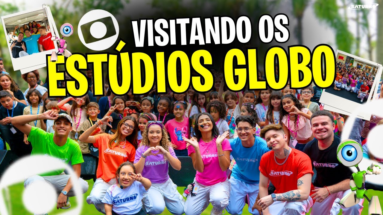 VISITANDO OS ESTÚDIOS GLOBO *Foi Incrível nosso show!
