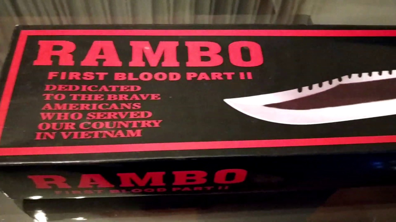 FACA RAMBO FIRST BLOOD PART II - RAMBO KNIFE