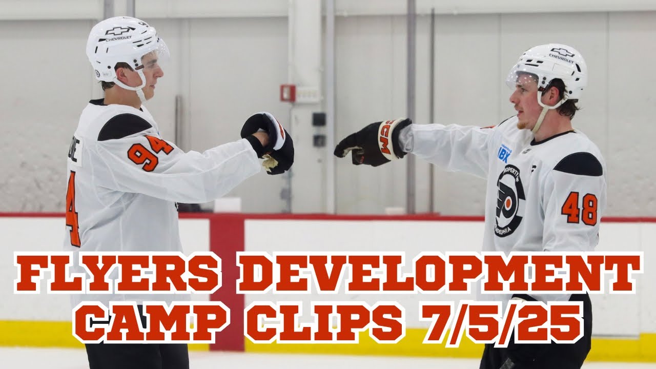Philadelphia Flyers Development Camp Clips - 7/5/25