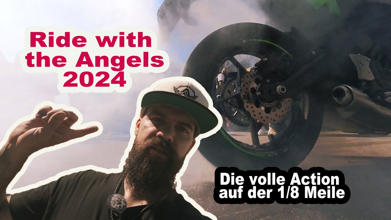 Ride with the Angels 2024 - 1/8 Meile Rennen mit Fahrzeugen aller Art!