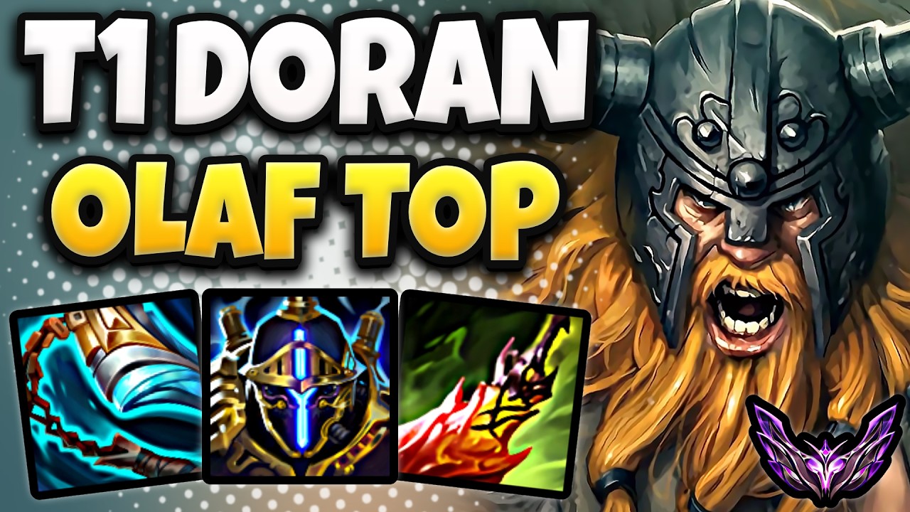 T1 Doran Olaf vs Pantheon [ TOP ] Patch 26.6 Ranked Korea