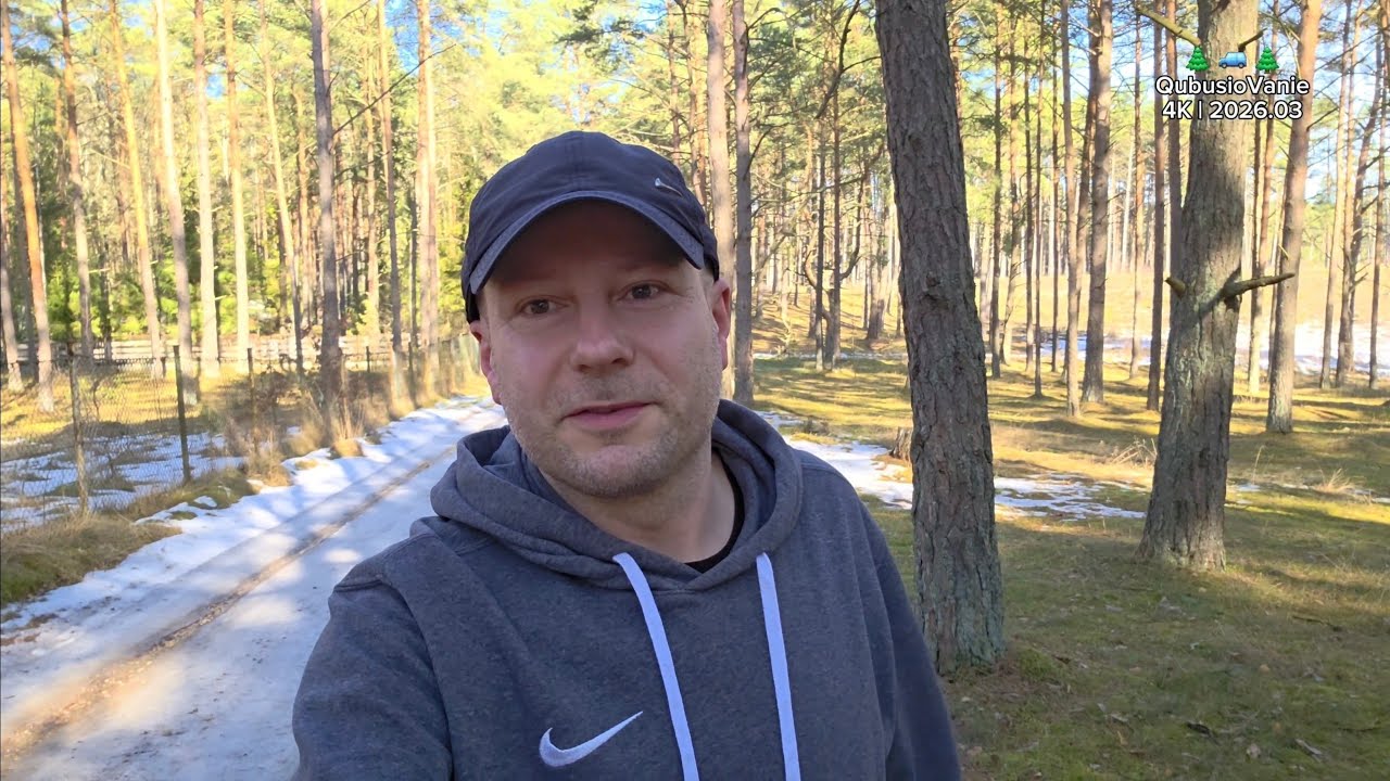 🌲🚙🌲 | 2026.03 | Odc.43 | 📌 Gołuń, Wdzydze 🌡️15°C ☀️ Ale pogoda, roztopy 🏖️ Jeziora, plaże 🅿️ Parking