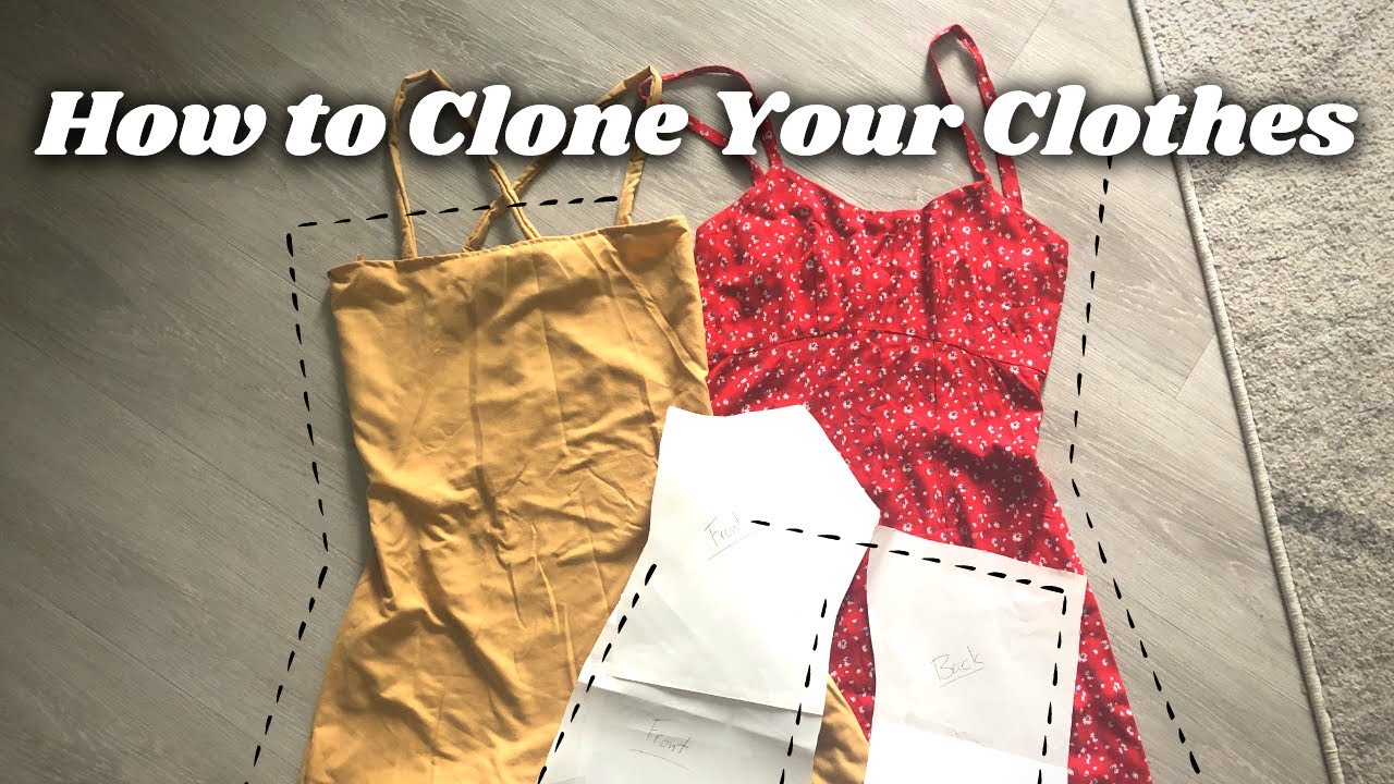 How to Make Patterns From Your Clothes | Copy Your Favorite Clothes
