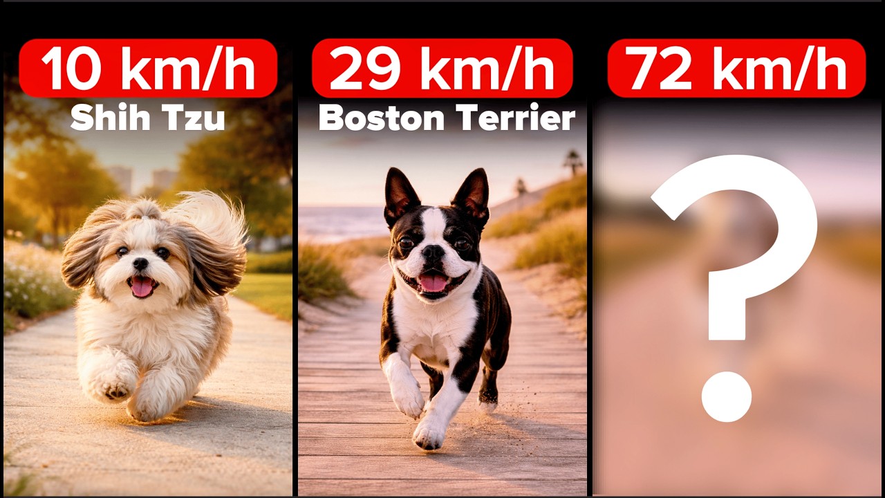 Fastest Running Dogs Comparison | Surprising Results!