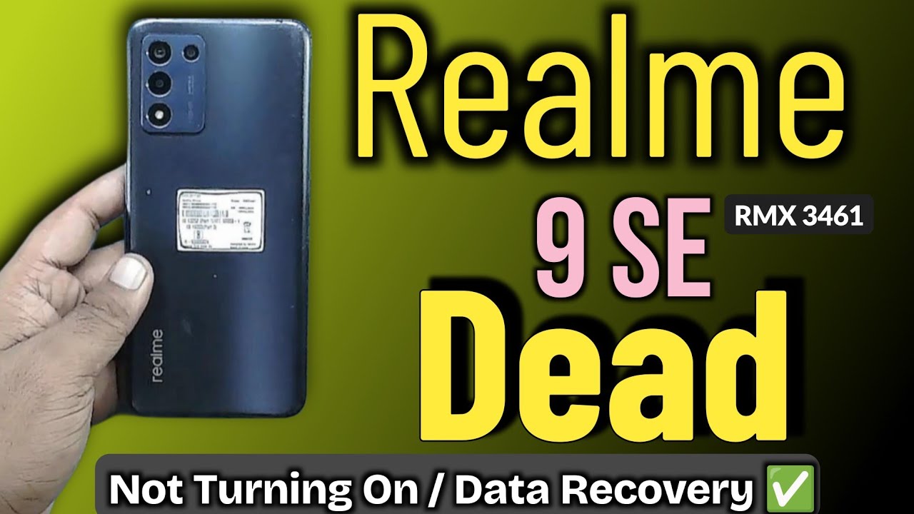 Realme 9 SE Dead ❌ | RMX3461 Not Turning On | 100% Working Solution
